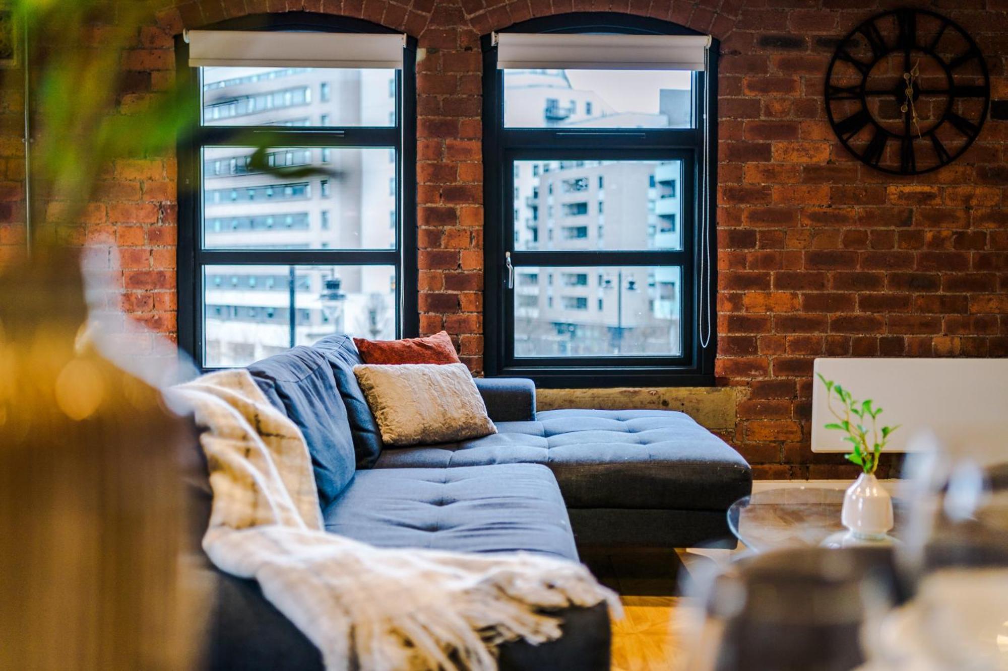 2 King Size Beds In Manhattan Styled Oversize Apartment Leeds  Buitenkant foto