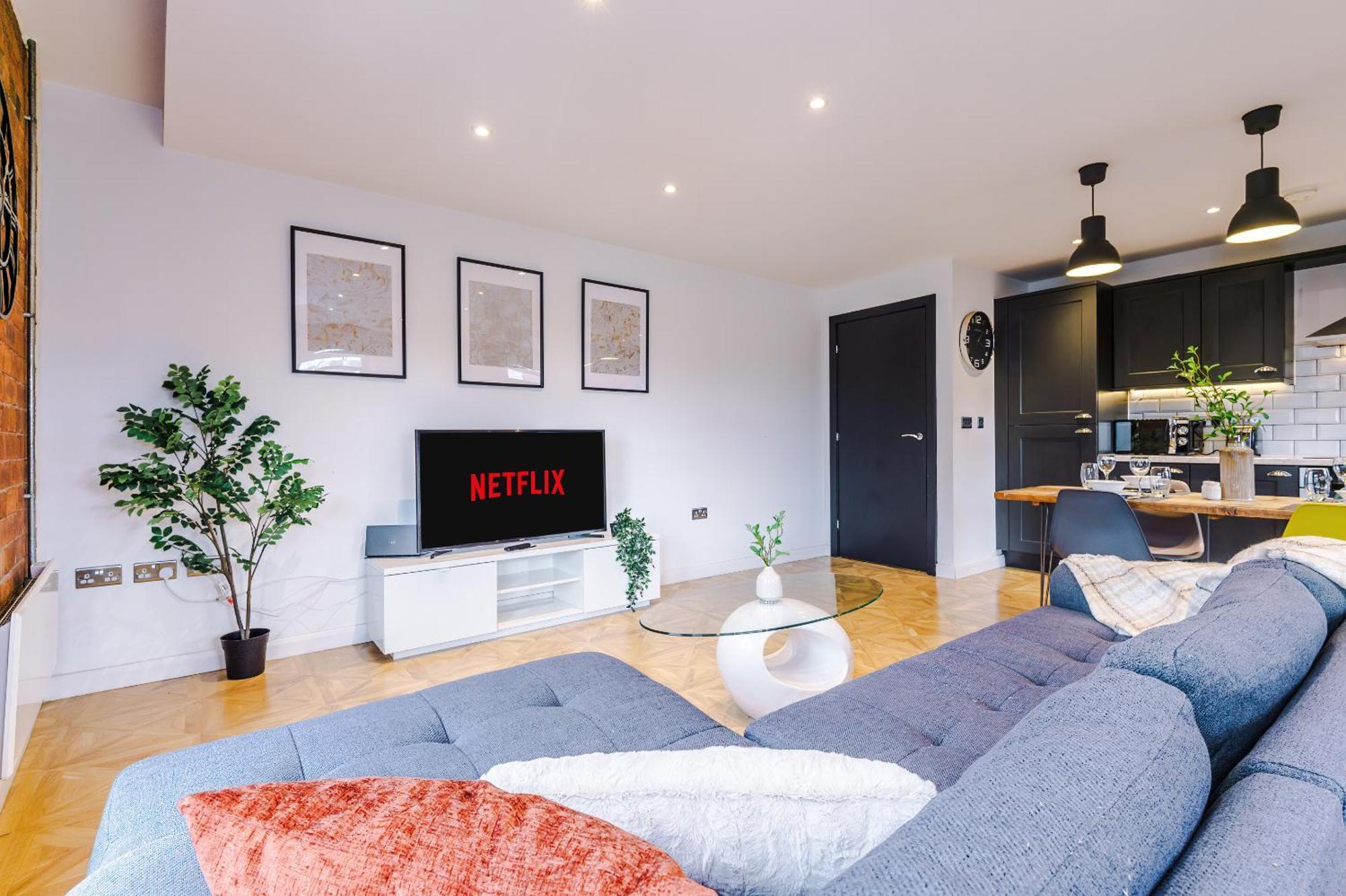 2 King Size Beds In Manhattan Styled Oversize Apartment Leeds  Buitenkant foto